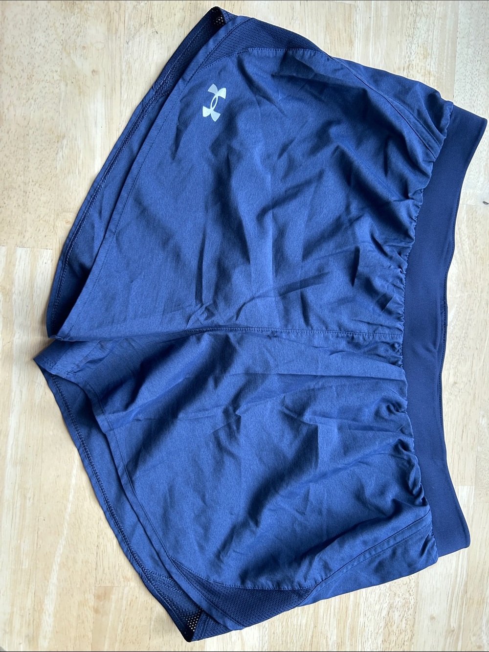 Under Armour women’s Navy Blue Athletic Running Shorts